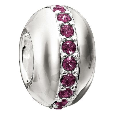 Chamilia Wink Silver Amethyst Crystal Bead - Product number 9085912