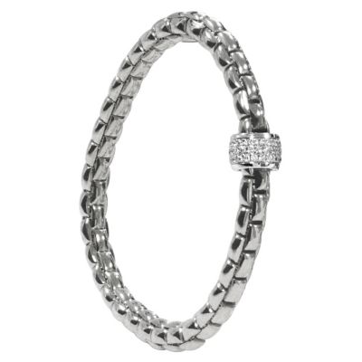 Fope Eka Flex 'It 18ct white gold bracelet - Product number 9092307