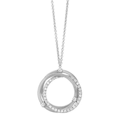 Marco Bicego 18ct white gold diamond pendant - Product number 9095802
