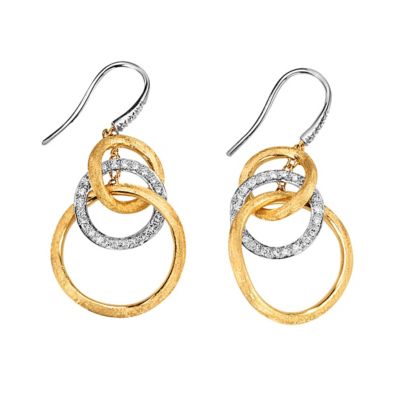 Marco Bicego 18ct yellow gold diamond earrings - Product number 9096132