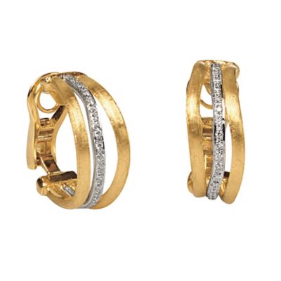 Marco Bicego 18ct yellow gold diamond earrings - Product number 9096140