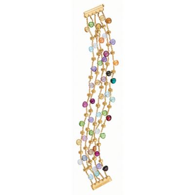 Marco Bicego 18ct yellow gold multi stone bracelet - Product number 9096183