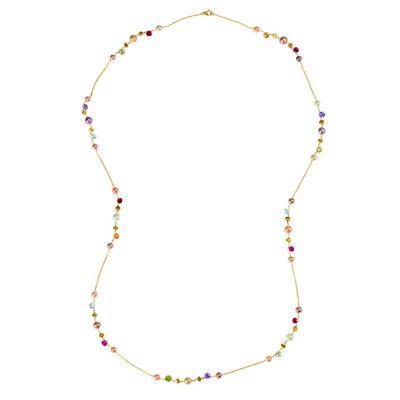 Marco Bicego 18ct gold pearl and stone necklace - Product number 9096337