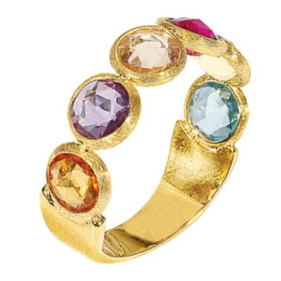 Marco Bicego 18ct yellow gold multi stone ring - Product number 9096663