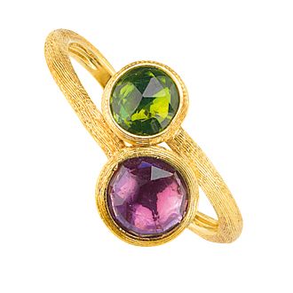 Marco Bicego 18ct yellow gold multi stone ring - Product number 9097503