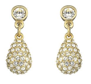 Swarovski Heloise Gold Earrings - Product number 9100466