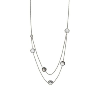Emporio Armani stainless dicso logo necklace - Product number 9101829