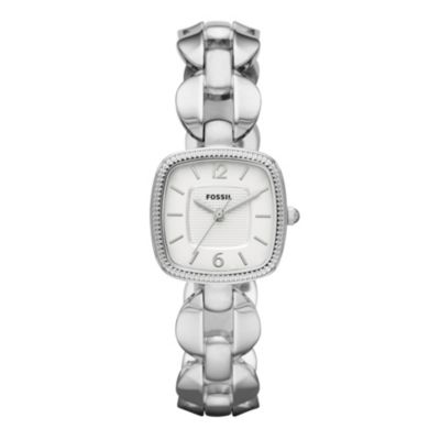 Fossil Ladies' Square Dial Silver Bracelet Watch - Small - Product number 9105271