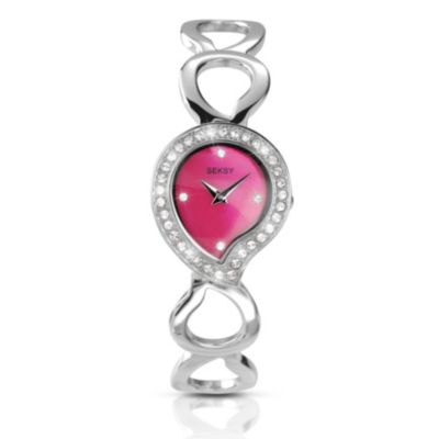 Exclusive Seksy Ladies' Fuchsia Dial Bracelet Watch - Product number 9110712