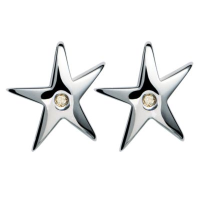 Hot Diamonds Sterling Silver Star Stud EarringsHot Diamonds Sterling Silver Star Stud Earrings