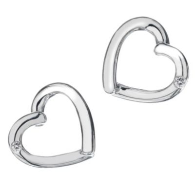 Sterling Silver Just Love Earrings