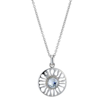 Hot Diamonds Sterling Silver Sundial Pendant