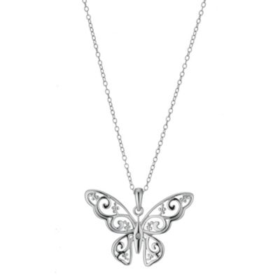 Hot Diamonds Laced Butterfly PendantHot Diamonds Laced Butterfly Pendant