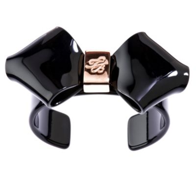 Ted Baker black acrylic bow cuff - Product number 9115072