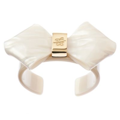 Ted Baker white acrylic bow cuff - Product number 9115099