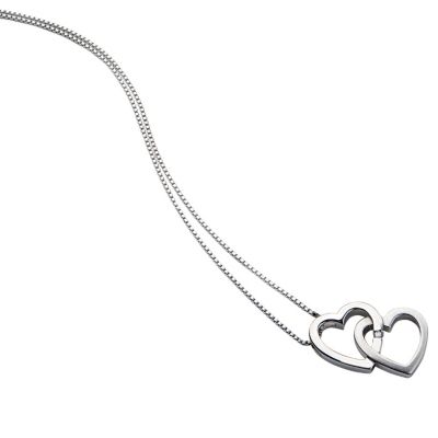 Hot Diamonds sterling silver entwined heart pendant - Product number 9126244