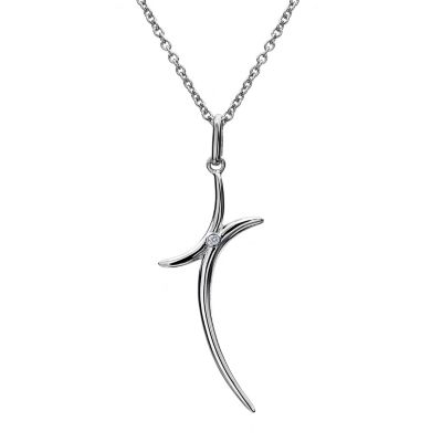 Hot Diamonds sterling silver cross pendant - Product number 9126333