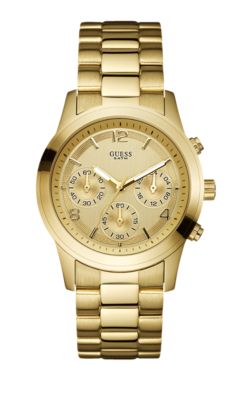 Guess Ladies' Mini Spectrum Gold Plated Bracelet Watch - Product number 9126473