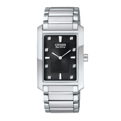 Citizen Men's Eco Drive Stainless Steel Bracelet Watch - Product number 9126775