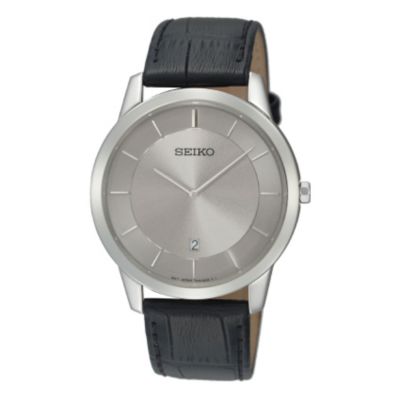 Seiko Men's Black Strap Watch - Product number 9127682