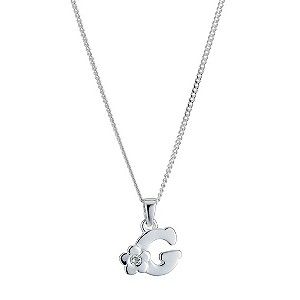 Children's Sterling Silver Initial G PendantChildren's Sterling Silver Initial G Pendant