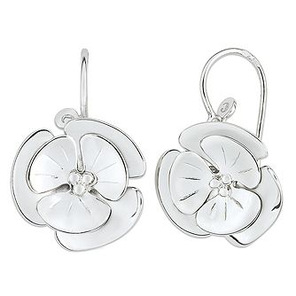 Cacharel sterling silver poppy earrings - Product number 9128611