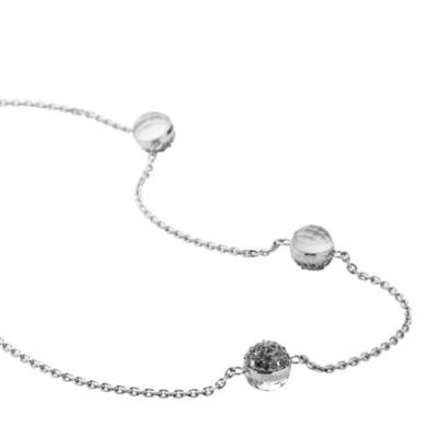 DKNY ladies' crystal set station necklace - Product number 9149589