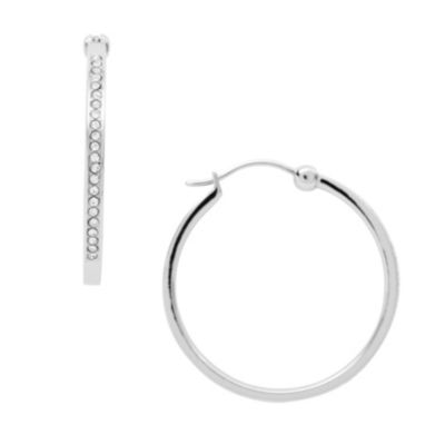 DKNY stone set hoop earrings - Product number 9149597