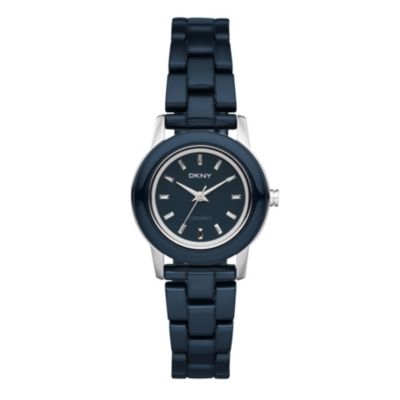 DKNY ladies' blue ceramic bracelet watch - Product number 9150277