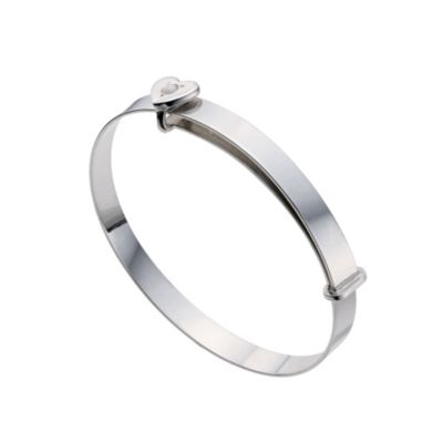 Silver Children's October Birthstone Bangle - Product number 9172289