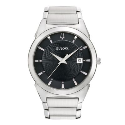 Bulova Men's Stainless Steel Bracelet WatchBulova Men's Stainless Steel Bracelet Watch