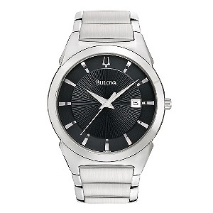 Bulova Men's Stainless Steel Bracelet WatchBulova Men's Stainless Steel Bracelet Watch