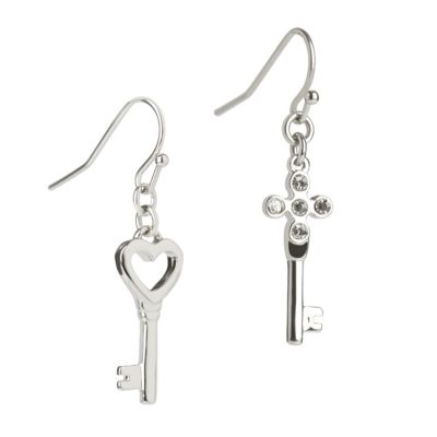 Simon Carter platinum plated key earrings - Product number 9179771