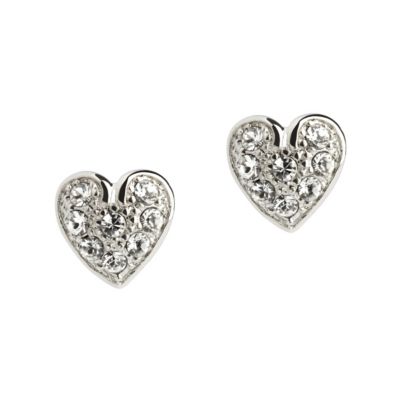 Simon Carter crystal heart stud earrings - Product number 9179852