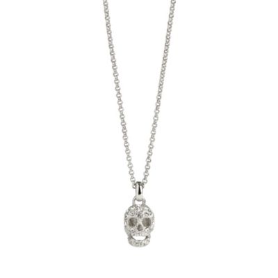 Simon Carter crystal skull necklace