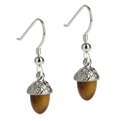 Simon Carter platinum plated acorn earrings - Product number 9179992