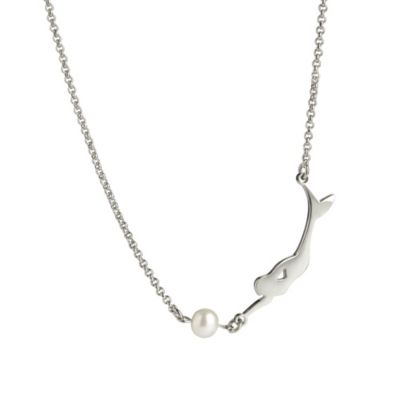 Simon Carter platinum plated mermaid & pearl pendant - Product number 9180028