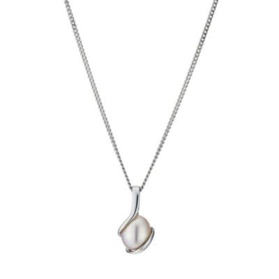 Secrets of the Sea Sterling Silver Pink Cultured Freshwater Pearl