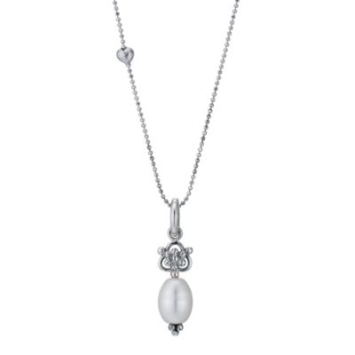 Sterling silver and freshwater pearl pendant - Product number 9185119