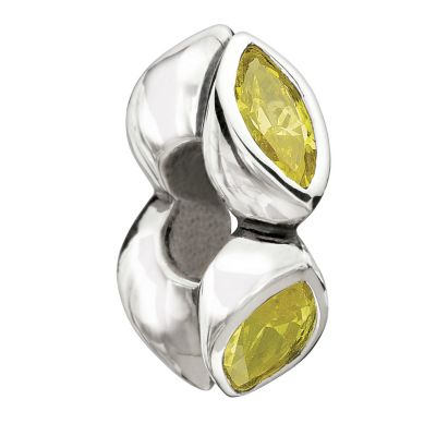 Chamilia - sterling silver Midtown Marquis yellow bead - Product number 9185763