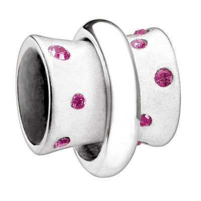 Chamilia - sterling silver fuchsia Stella Swarovski bead - Product number 9186514