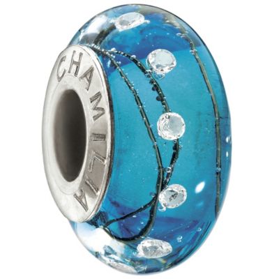 Chamilia - sterling silver City Lights Blue Steel bead - Product number 9186751