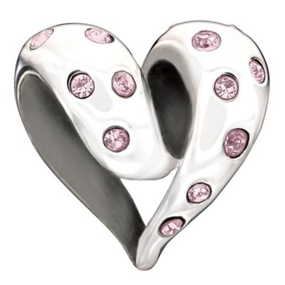 Chamilia sterling silver Falling For You bead - Product number 9186816