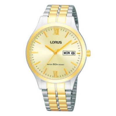 Lorus Men's Two Tone Stainless Steel Bracelet Watch - Product number 9188029