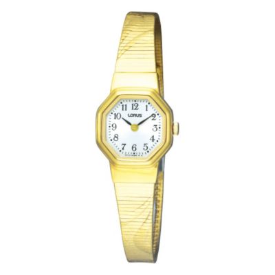 Lorus Gold-Plated Silver Dial Bracelet Watch - Product number 9188436