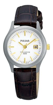 Pulsar Men's Leather Strap Watch - Product number 9188584