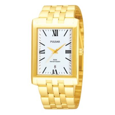 Pulsar Men's Gold-Plated Bracelet Watch - Product number 9188614