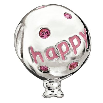 Chamilia - Silver & Pink Birthday Balloon Bead - Product number 9189572