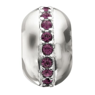 Chamilia - Silver Purple Crystal Wink Bead - Product number 9189718