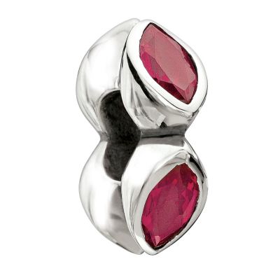 Chamilia - Silver Midtown Fuchsia Crystal Bead - Product number 9189769